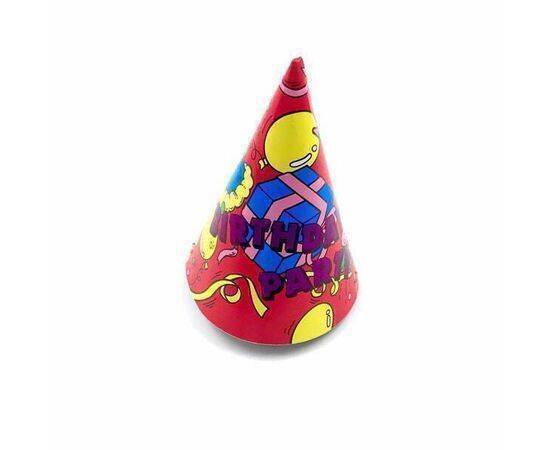 Party Hats Mix & Match Red Hats - Pack of 6