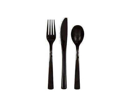 Unique Plastic Cutlery - 18 pcs