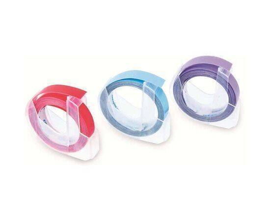 Dymo - Embossing Tape / Pack of 3 - Cool Colors