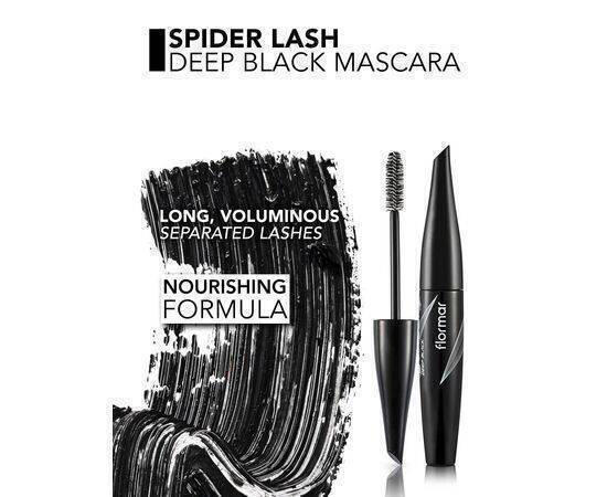 Flormar - Spider Lash Deep Black Mascara 