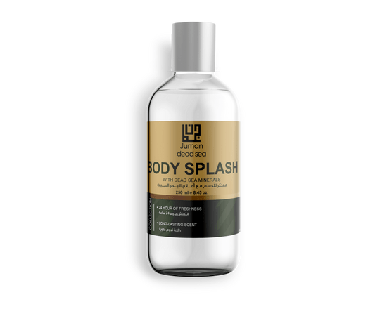 Juman Dead Sea - Body Splash With Dead Sea Minerals Sandal, Amber, & Jasmine