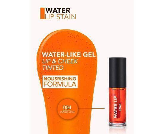 Flormar -  Water Lip Stain - Orange Juice 004