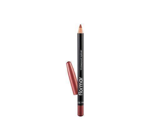 Flormar -  Waterproof Lipliner-202Soft Pink Brown