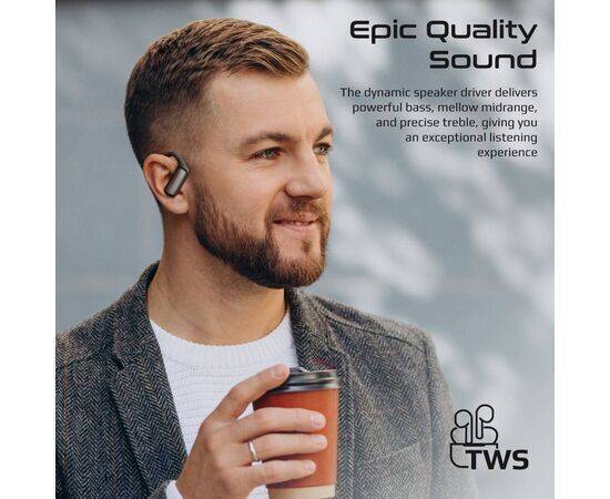 PROMATE - Ear Buds Wireless with Intelli Touch - Promate EPIC Sport Fit High Definition ENC 