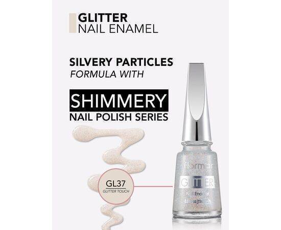 Flormar - Glitter Nail Enamel Gl37 Glitter Touch 