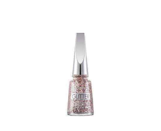 Flormar - Glitter Nail Enamel Gl02Pink Silver 