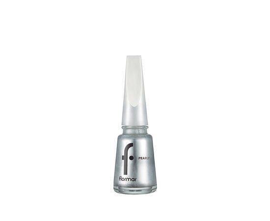 Flormar -  Pearly Nail Enamel Pl390 Stylish Silver 