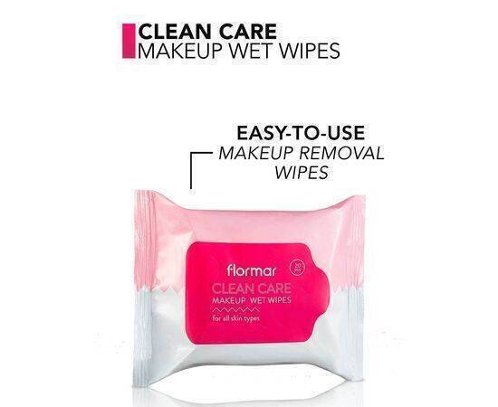 Flormar - Clean Care Make-Up Wet Wipes 