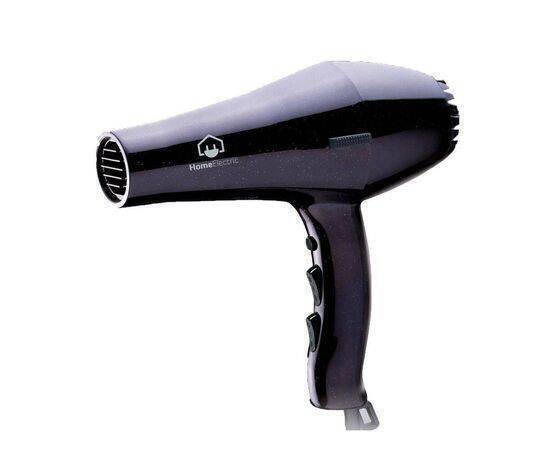 Home Electric - Hair Dryer Black 2000W AC Motor Two Speed colling press Overheat Protection  