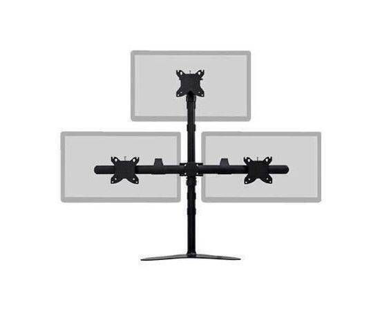 Triple Screen Monitor TV Stand Up to 32".