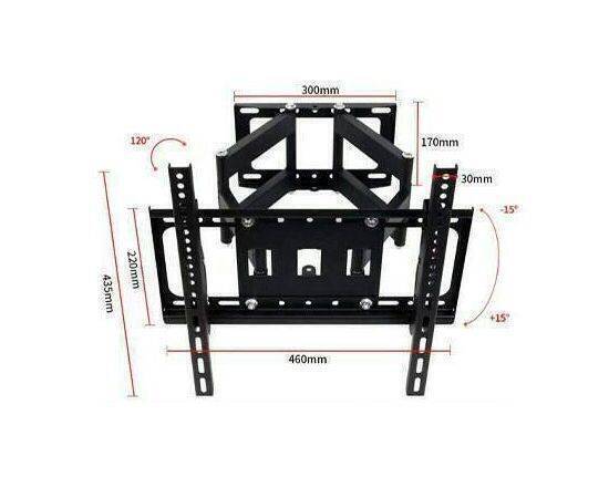 Full Motion TV Wall Mount Up to 58".