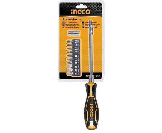 iNGCO -   Flexible Shaft Screwdriver 12 Pcs Set