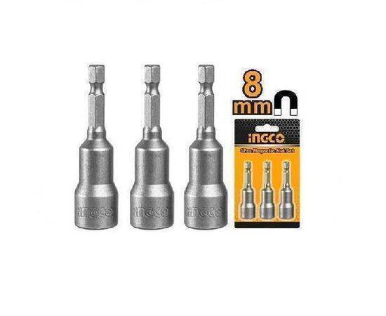 iNGCO -   Magnetic Nut  3 pcs Set 8 mm