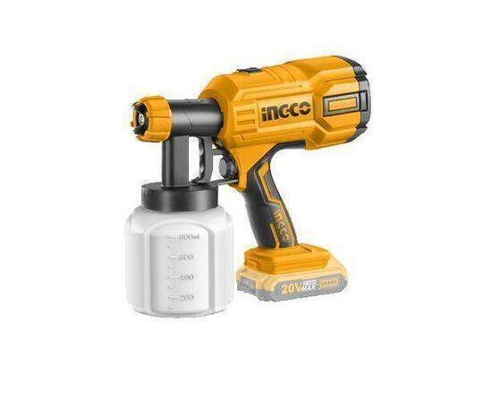 iNGCO -  Cordless Spray Gun LiIon 20V