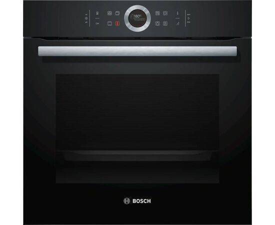  BOSCH oven Gas Series 8, Built-in oven, 60 x 60 cm,"Black