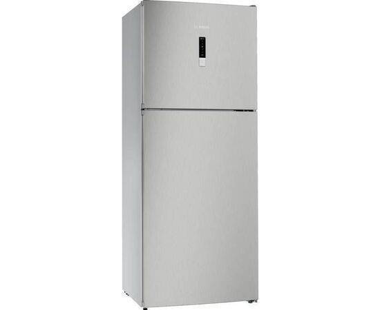 BOSCH - Freezer  Series 4, free-standing fridge-freezerwith freezer at top, 178 x 70 cm,Stainless steel look