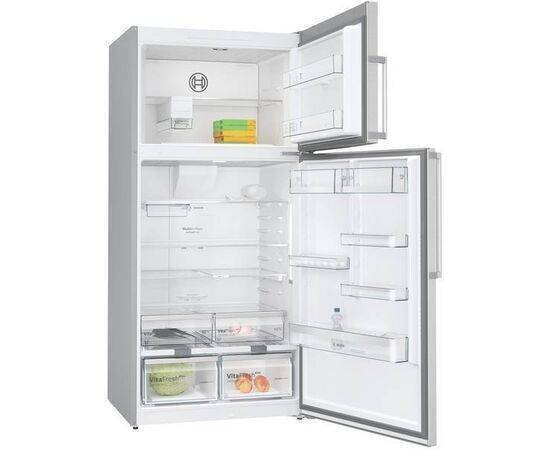 BOSCH freezer  Series 6free-standing fridge-freezer
with freezer at top, 186 x 86
cm, Stainless steel (with antifingerprint)
