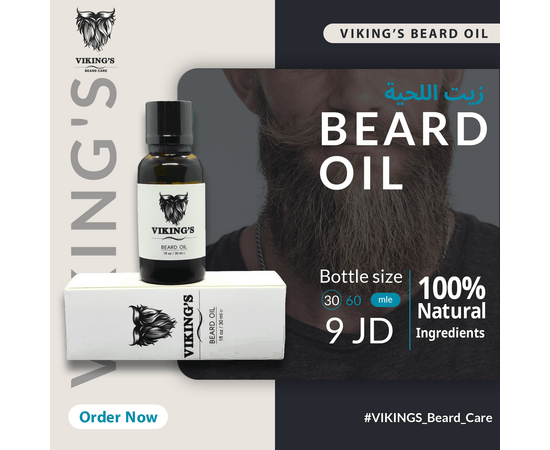 VIKING'S - Oil for Men's Beard