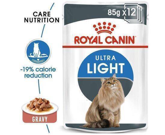 ROYAL CANIN - Cat Food Gravy Ultra Light 10