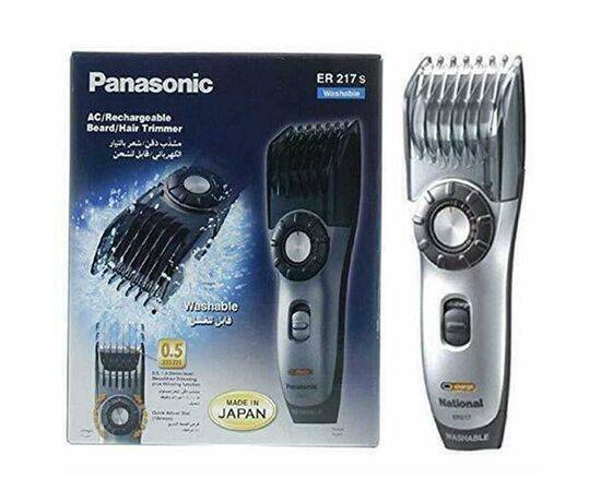 Panasonic - ER217S751 Trimmer Hair Rechargeable Beard