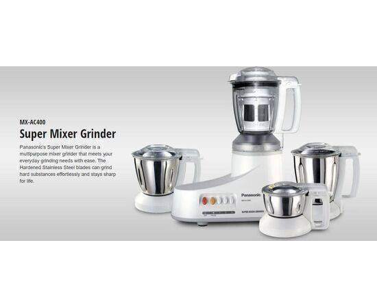 Panasonic -MX-AC400WNA Mixer Grinder 4 Jars