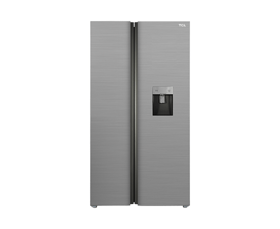 TCL - P650SBS  Side by Side Refrigerator Net 600L