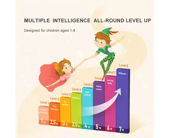 MIDEER - Puzzle Level Up 8 Magic Book And Fairy Tale