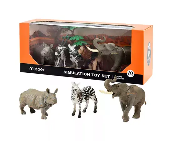 MIDEER - Toy Set Animal Simulation Paradise