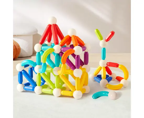 MIDEER - Magnetic Sticks Rainbow 100pcs