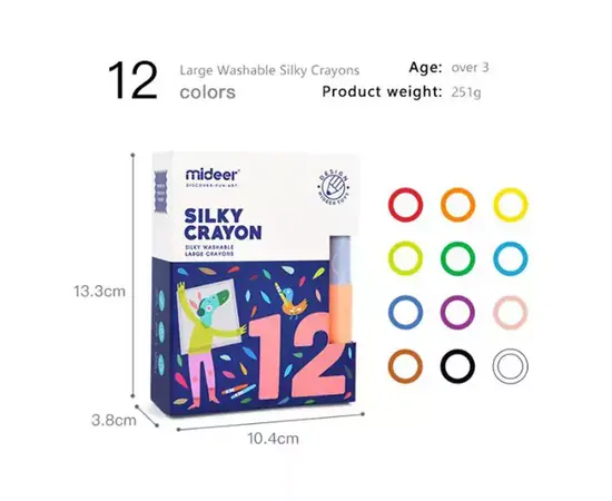 MIDEER - Silky Crayon-12