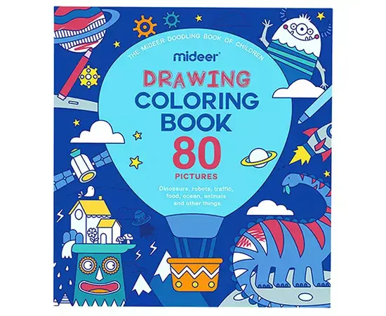 MIDEER - Coloring Drawing Book Boy