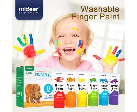 MIDEER - Finger Paint Washable