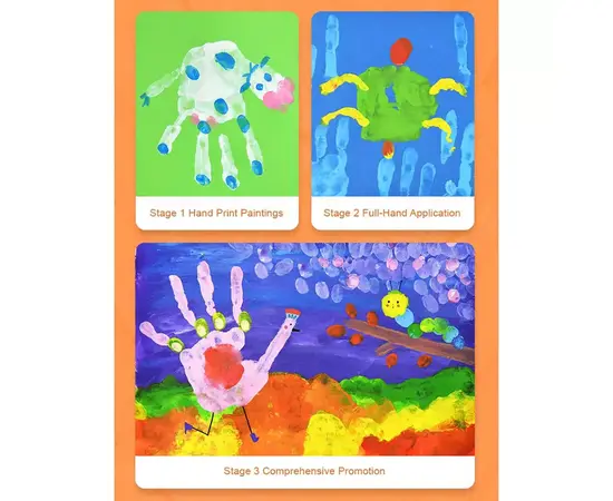 MIDEER - Paint Paper Finger Fun Paper