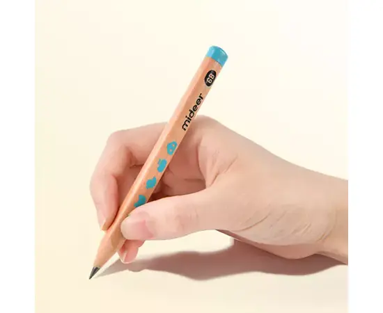 MIDEER - Pencils Thick Triangular 6B