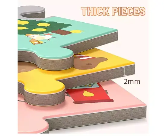 MIDEER - Toy Little Architect Wooden blocks