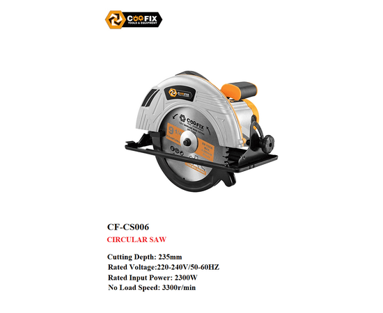 COOFIX - Circular Saw 2300W