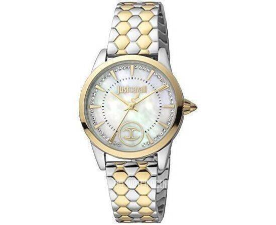 JUST CAVALLI - Watch for Ladies (Glam) White/Yellow Gold