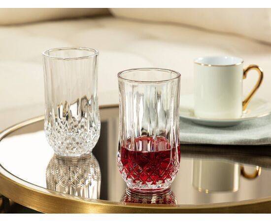 MADAME COCO -  Audrey 4-Piece Tall Liquor Glass Set 