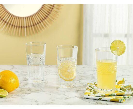 MADAME COCO - Beverage Glass Set Laurent 4-Piece Tall  