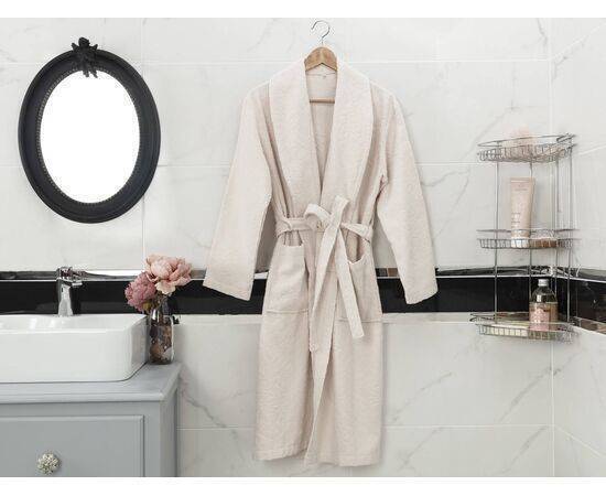 MADAME COCO -  Roesia Shawl Collar Bathrobe L-Xl 