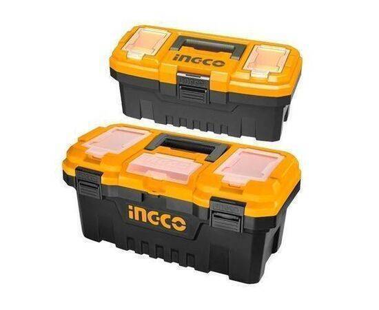 iNGCO -  2 Pcs plastic tool boxes set