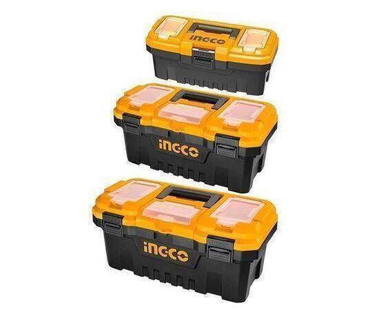 iNGCO -  3 Plastic tool boxes set