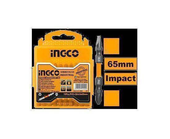 iNGCO -  Impact screwdriver bit  Double end bits 65 mm