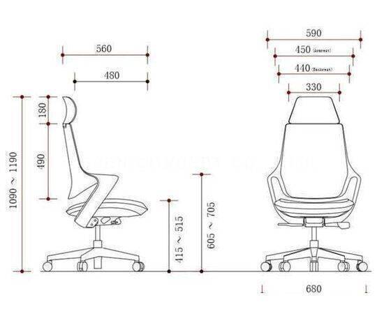 The Target JO - Office Chair Black High Back Evo