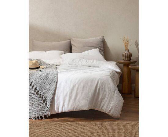 MADAME COCO - Marla Muslin King Size Duvet Cover Set - Fitted