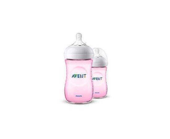 PHILPS AVENT - Bottle Natural 2.0 9Oz 2P Pink