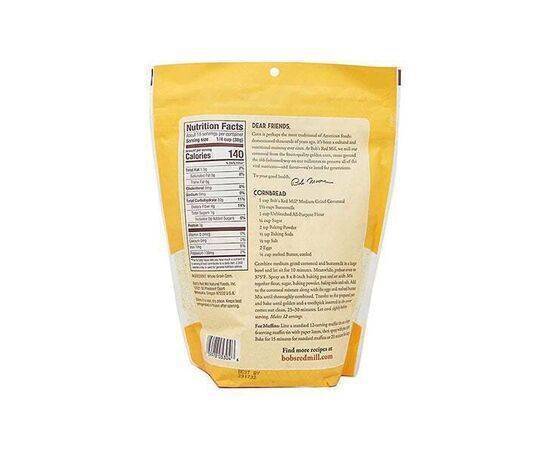 Bob's Red Mill - Grind Cornmeal Medium Organic 680gram