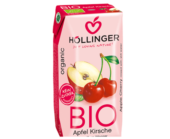 HOLLINGER - Apple Cherry Juice Organic 200ml