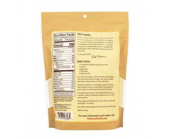 Bob's Red Mill - Semolina Flour New 680g