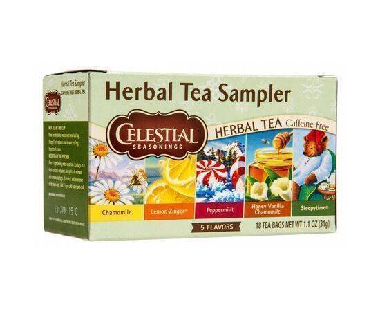 CELESTIAL - Tea Herbal Sampler Caffeine Free 31g